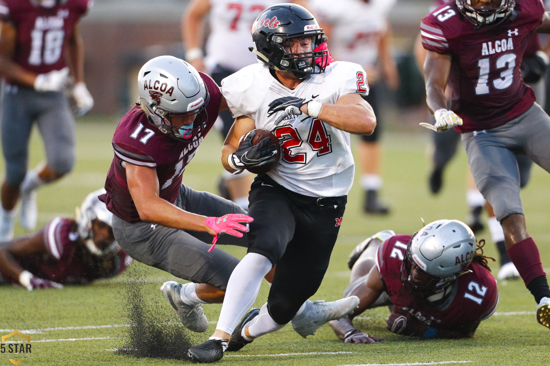 Maryville Rebels run over host Alcoa, 173, to win 91st Battle of