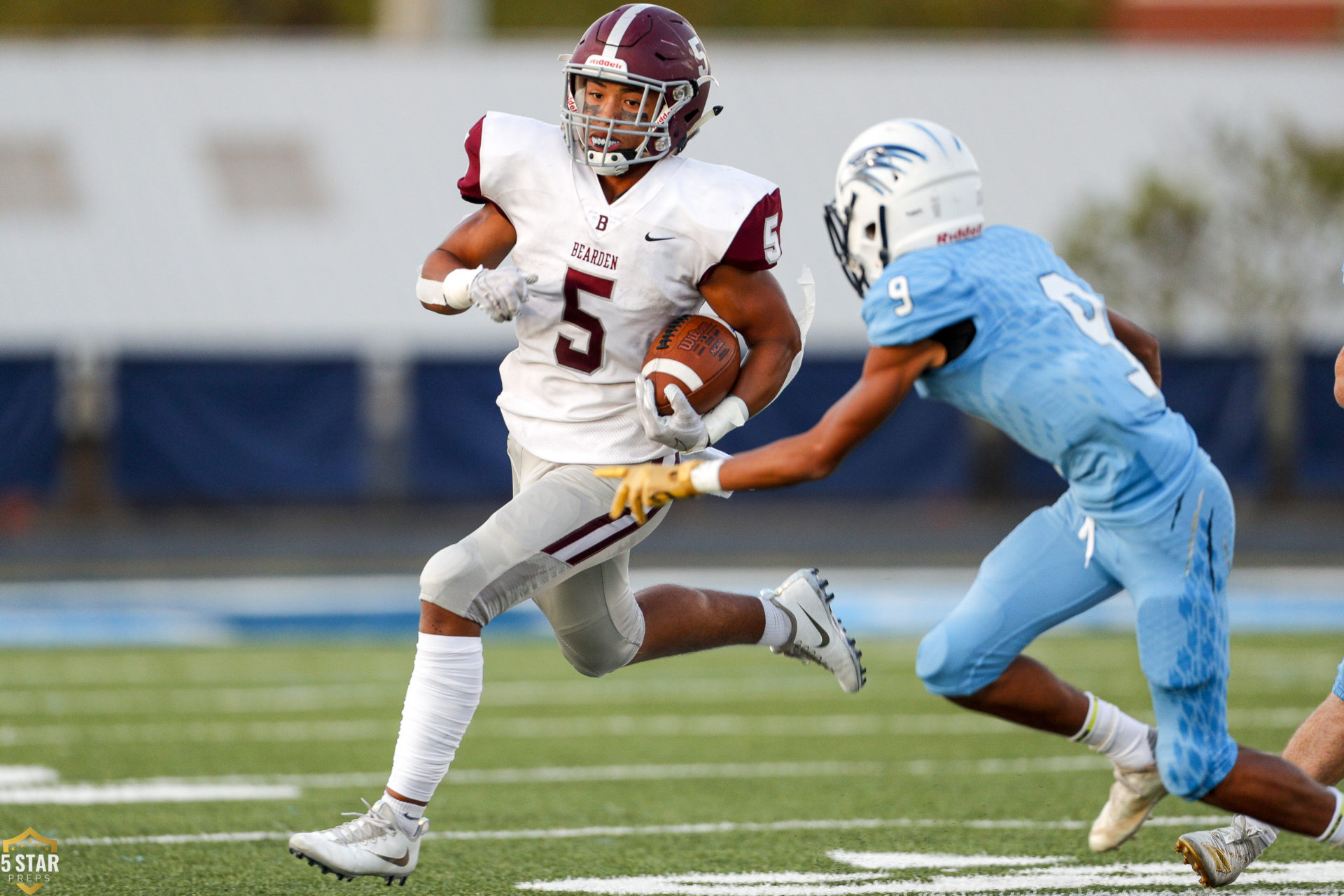 Bearden Football picks up first win of the season, 3428, over rival