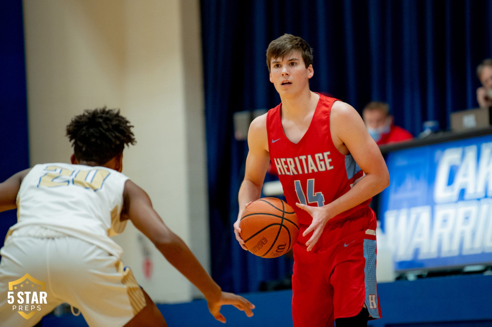 Heritage Mountaineers basketball teams sweep CAK in tough fashion