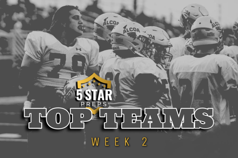 The 5Star Preps Top 25 Football Teams Week 2 (2022) Five Star Preps