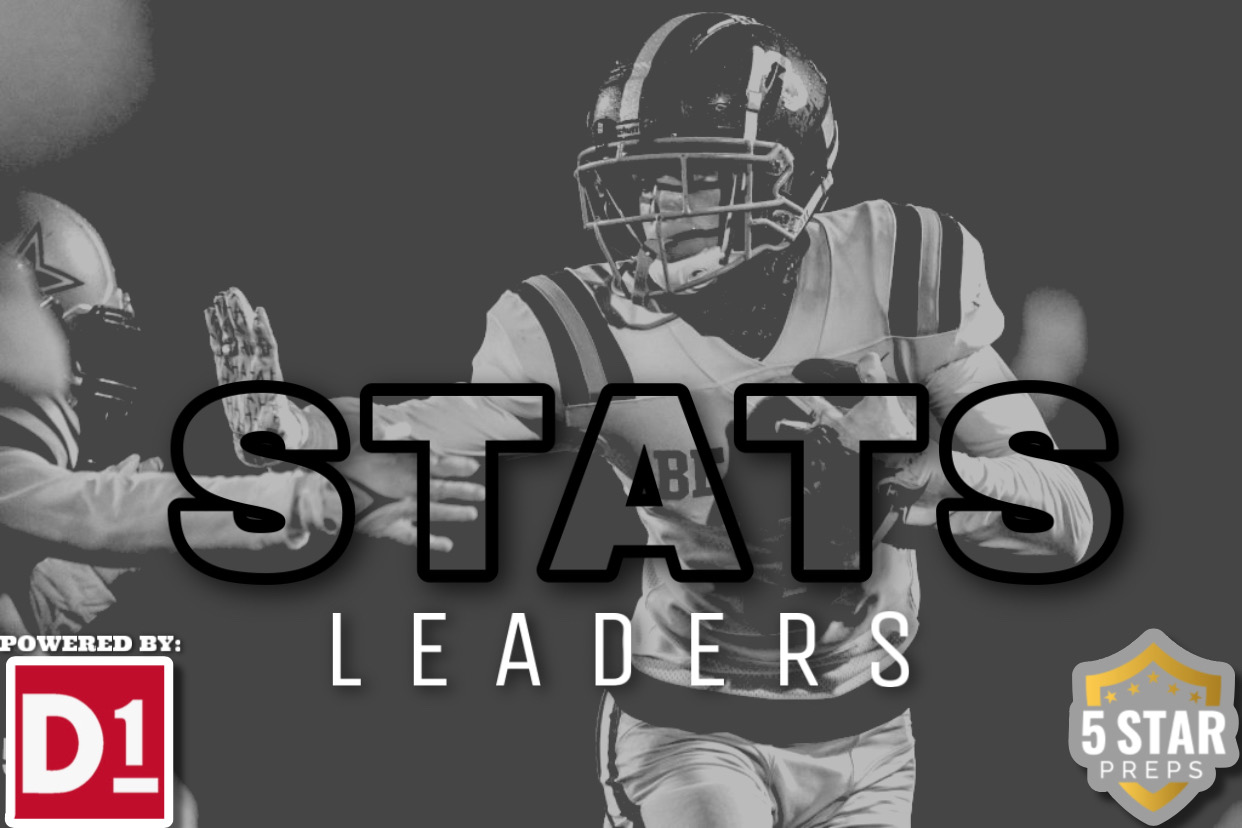 5STAR PREPS Football Statistical Leaders Through Week 5 (2022 ...