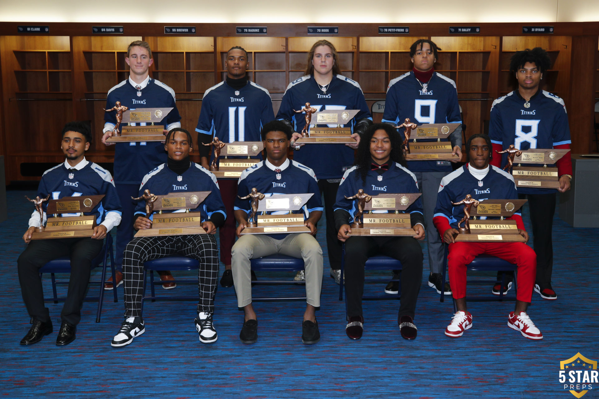 PHOTOS 2022 Tennessee Titans Mr. Football Ceremony and Winners Five