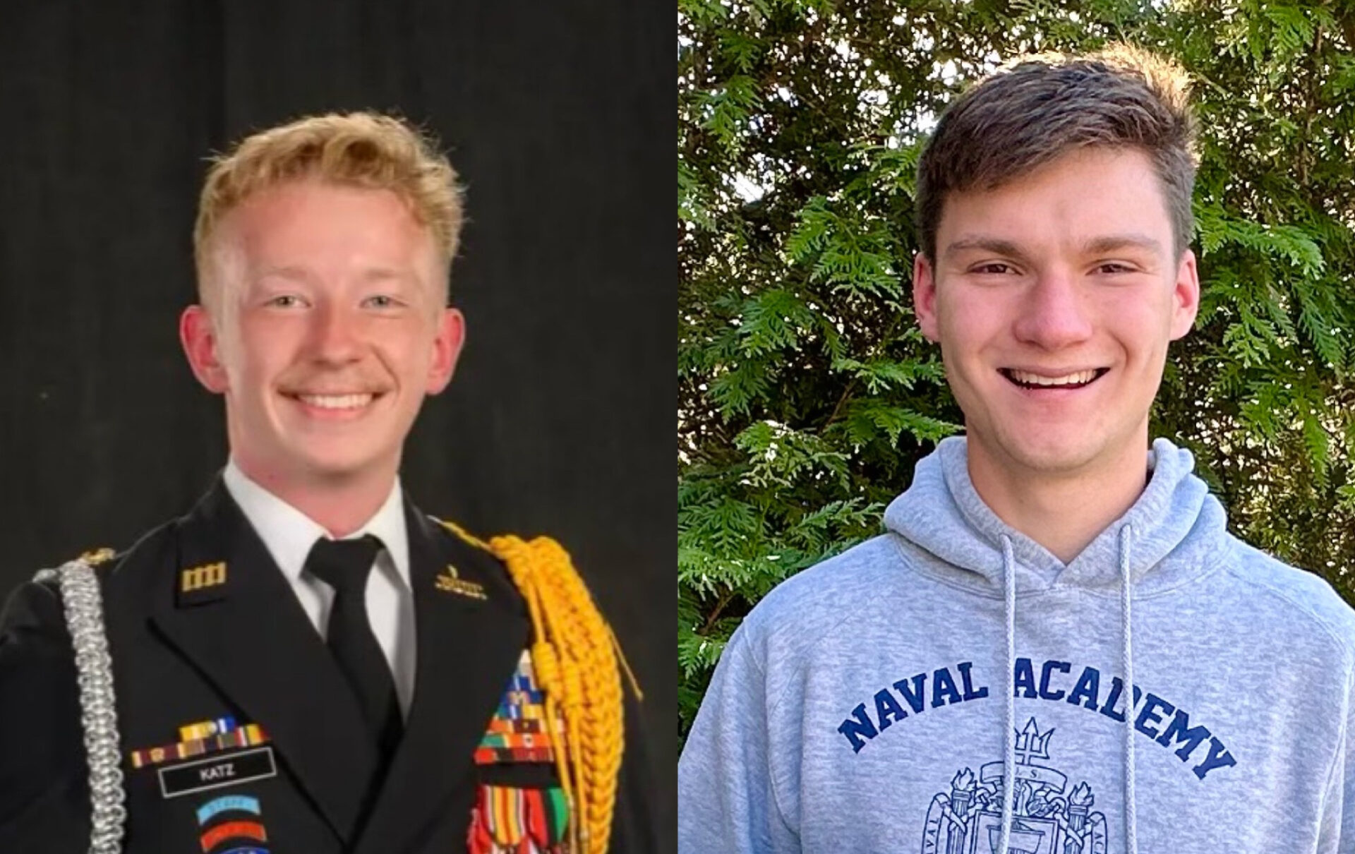 STRANGERS NOW, NAVAL ACADEMY MIDSHIPMEN NEXT: Brysen Kraft, Isaac Katz ...