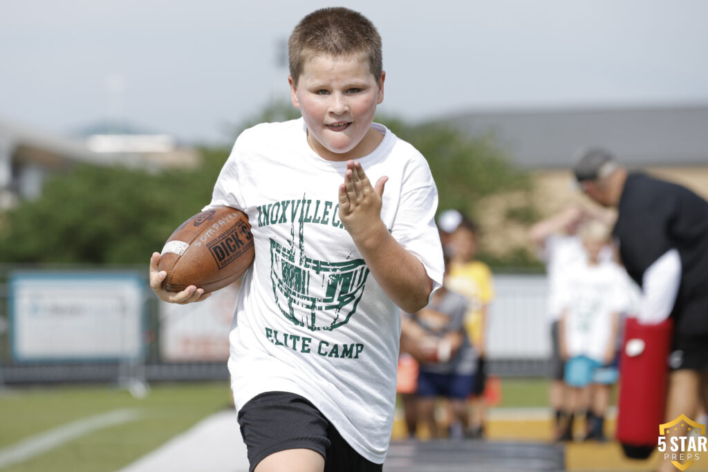 Photos: Amari Rodgers at Knoxville Catholic youth football camp