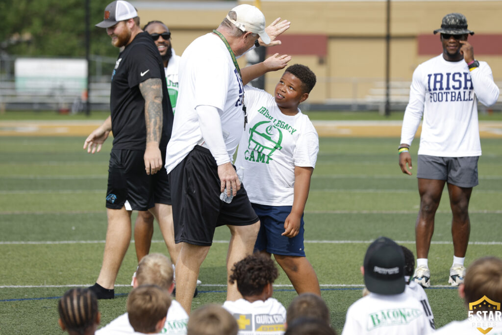 Photos: Amari Rodgers at Knoxville Catholic youth football camp