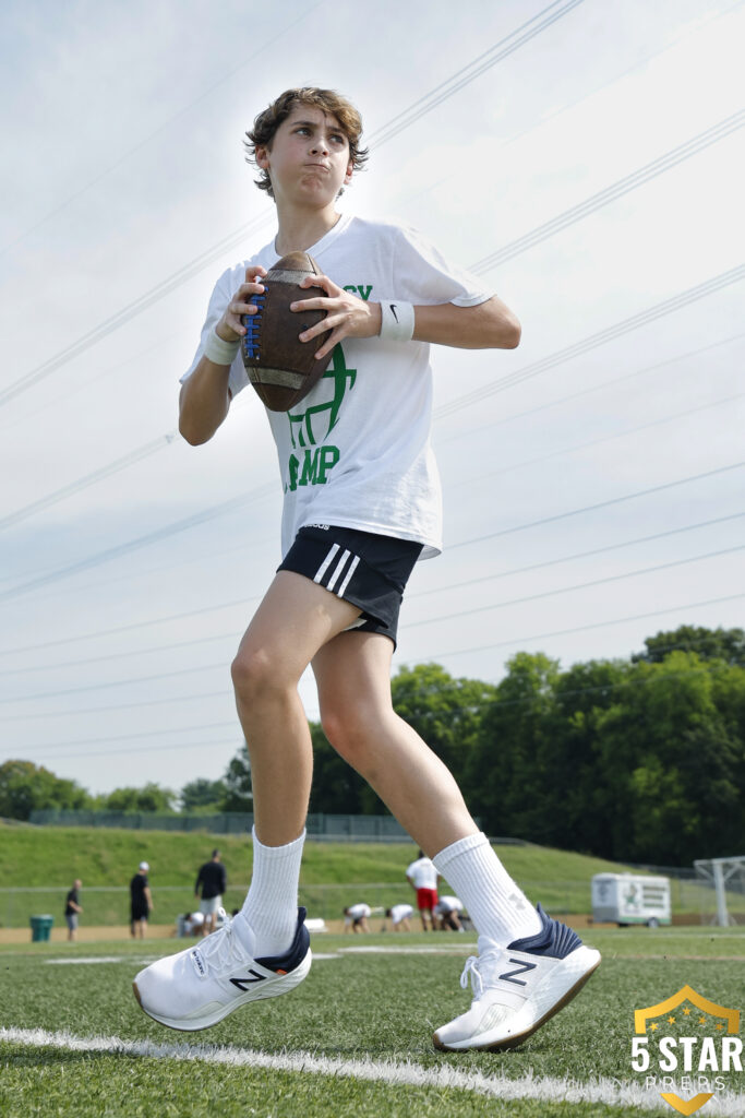 Photos: Amari Rodgers at Knoxville Catholic youth football camp