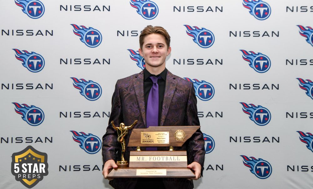 2023 Tennessee Titans Mr. Football Winners Named by TSSAA; Owen Taylor