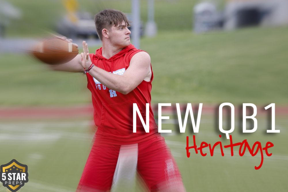 THE NEW QB1s, part V Heritage Football grooming new starter in wake of