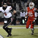 The Maryville Rebels fell to the Oakland Patriots, 21-13 on Frid